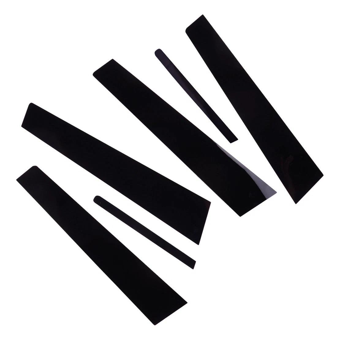 Black Door Pillar Post Trim Covers for Kia Cerato K3 Forte (2014-2018)