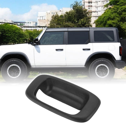 Tailgate Handle Bezel for Chevrolet Silverado & GMC Sierra Door Handles Black