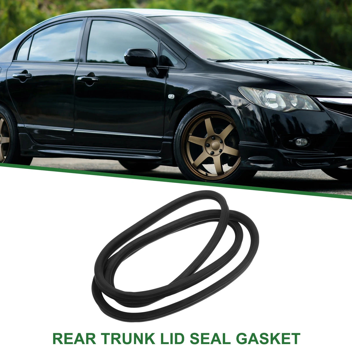 Rear Trunk Weatherstrip Seal for Honda Civic (2001-2005)