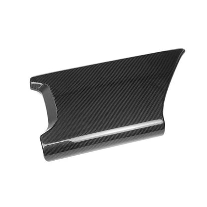 Carbon Fiber Console Armrest Box Panel Cover Trim for Corvette C8 2020-2024
