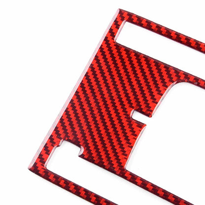 Carbon Fiber Red Switch Panel Cover Trim for Honda Accord (2013-2017)