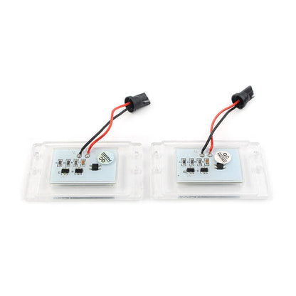 2 x 18 LED License Plate Lights for Volvo 855, V70, V70 XC (1993-2000)