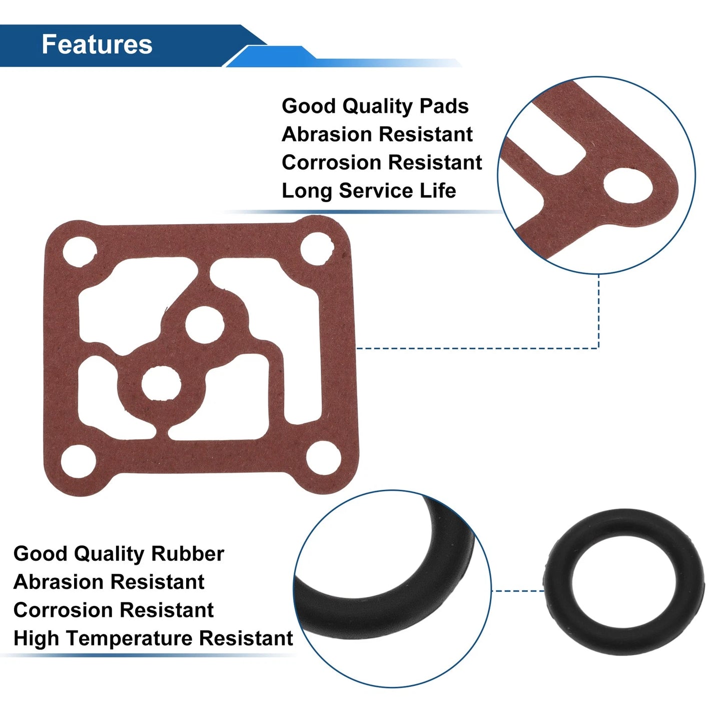 Transmission Single Linear Solenoid Valve Gasket for Acura MDX