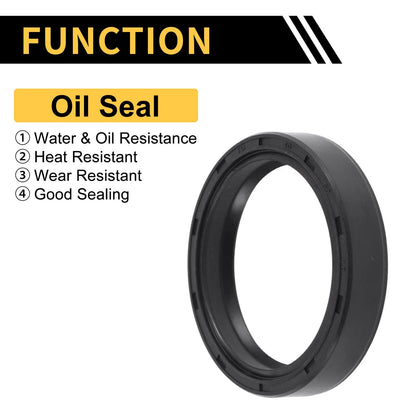 Oil Seal 40x50x10mm 5 Pcs for Rotary Shaft Seal NBR Rubber