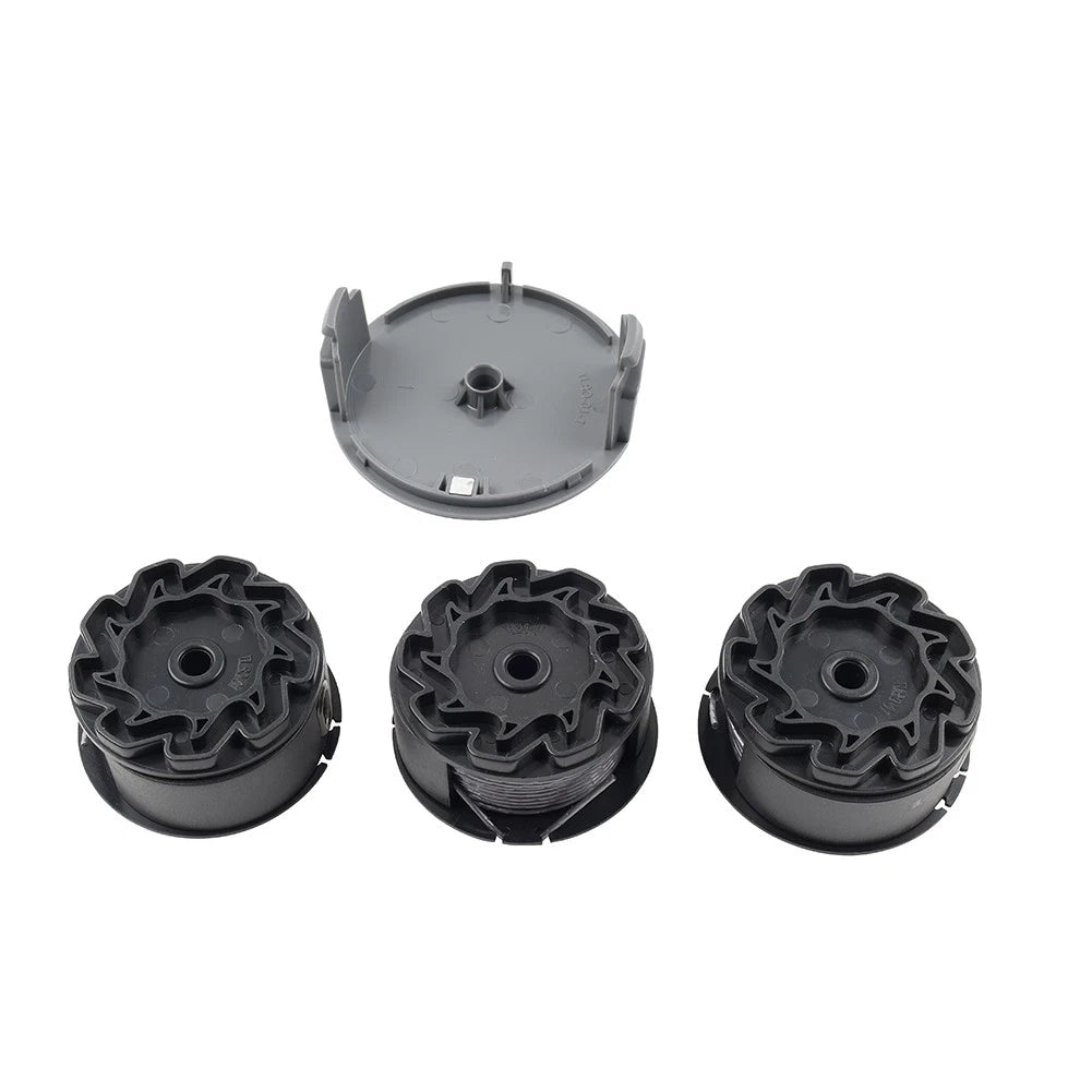 3 x Trimmer Spool w/ Cover for GrassCut 18 (2018-2023)