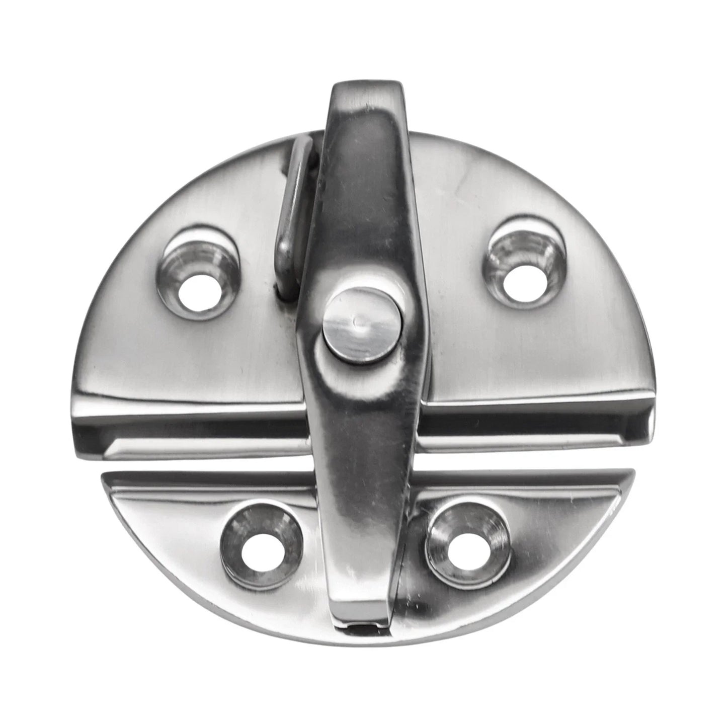 Boat Access Door Catch with Twisting Lock for All Boats, 316 Stainless Steel