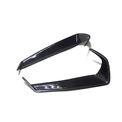 Carbon Fiber Headlight Trim Light Eyebrow Cover fit for Nissan GTR R35
