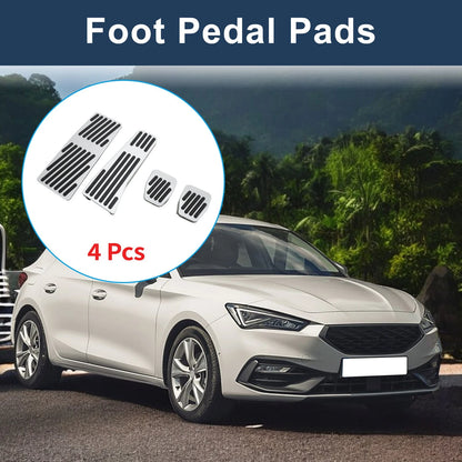 4 Pcs Foot Accelerator Pedal Covers for Mazda 3 (2020)