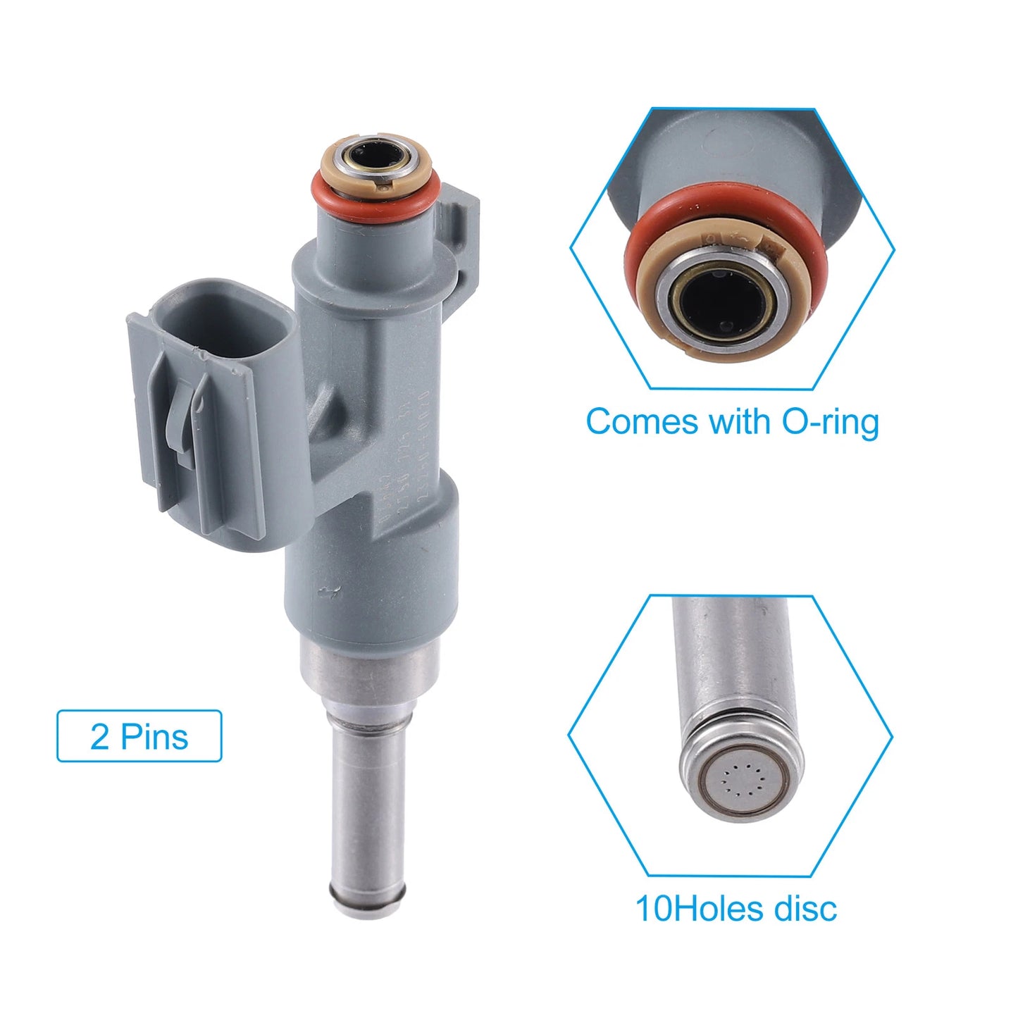 1 Pcs Fuel Injector for Toyota RAV4 XSE 2.5L (2019-2021)