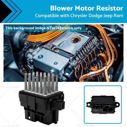 Blower Motor Resistor for Dodge Jeep Chrysler Ram (2002-2023)