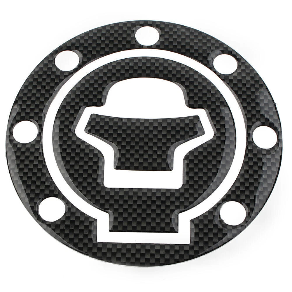 Carbon Fiber ABS Gas Tank Fuel Cap Cover for Suzuki GSXR-600/750 (1997-2003)