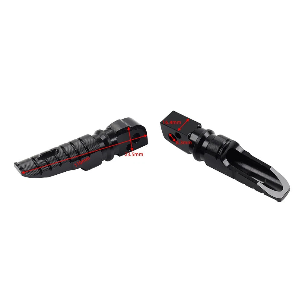 Rear Passenger Footrest Black for BMW G310GS G310R G310RR (2017-2024)
