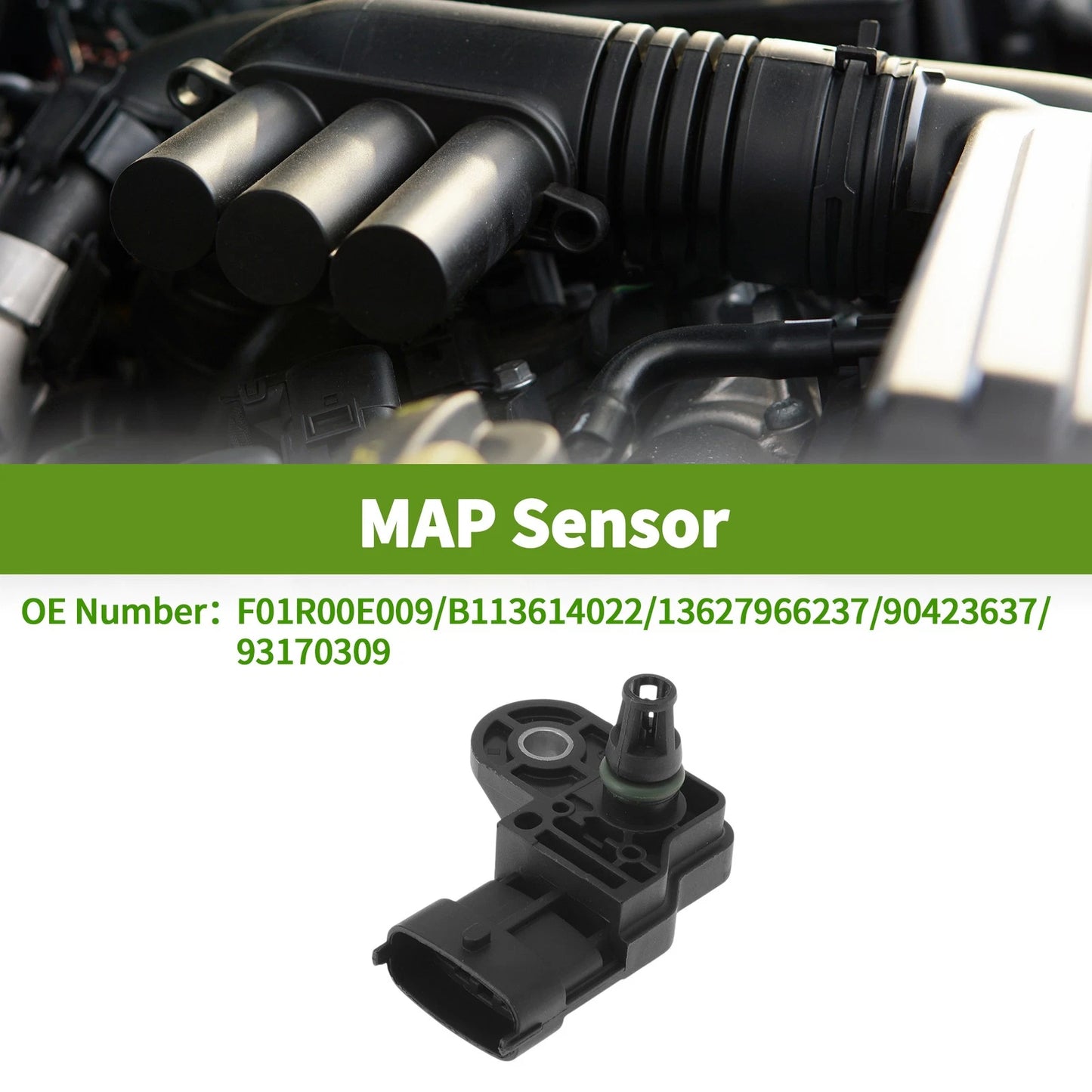 Manifold Absolute Pressure MAP Sensor for Porsche Cayenne Turbo