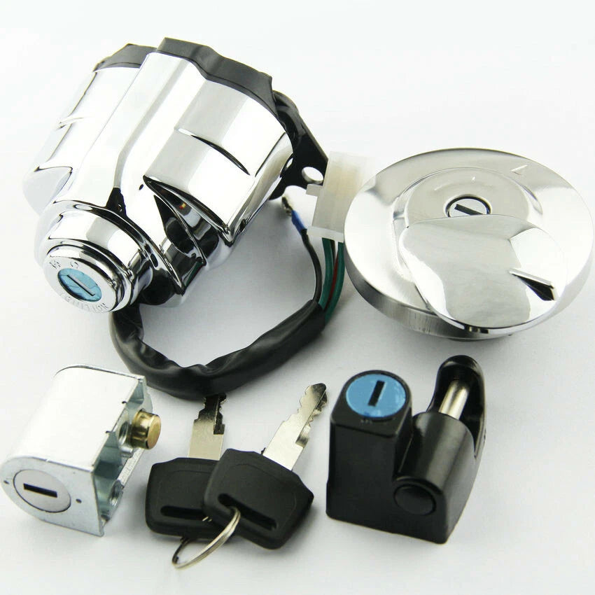 Ignition Key Switch Lock Set for Honda Steed 400, VT250 Magna (1992-1998)