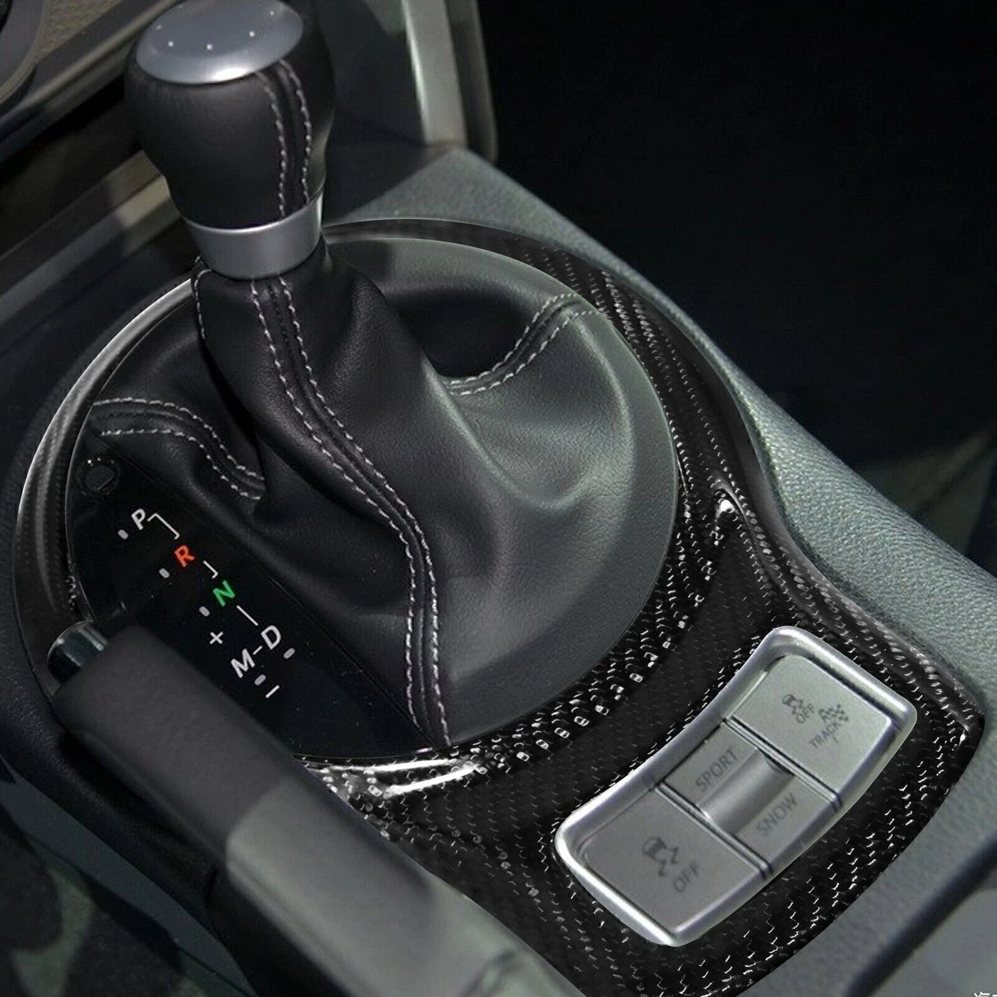 Gear Shift Panel Cover for Toyota GT86, Subaru BRZ (2012-2020) Carbon Fiber