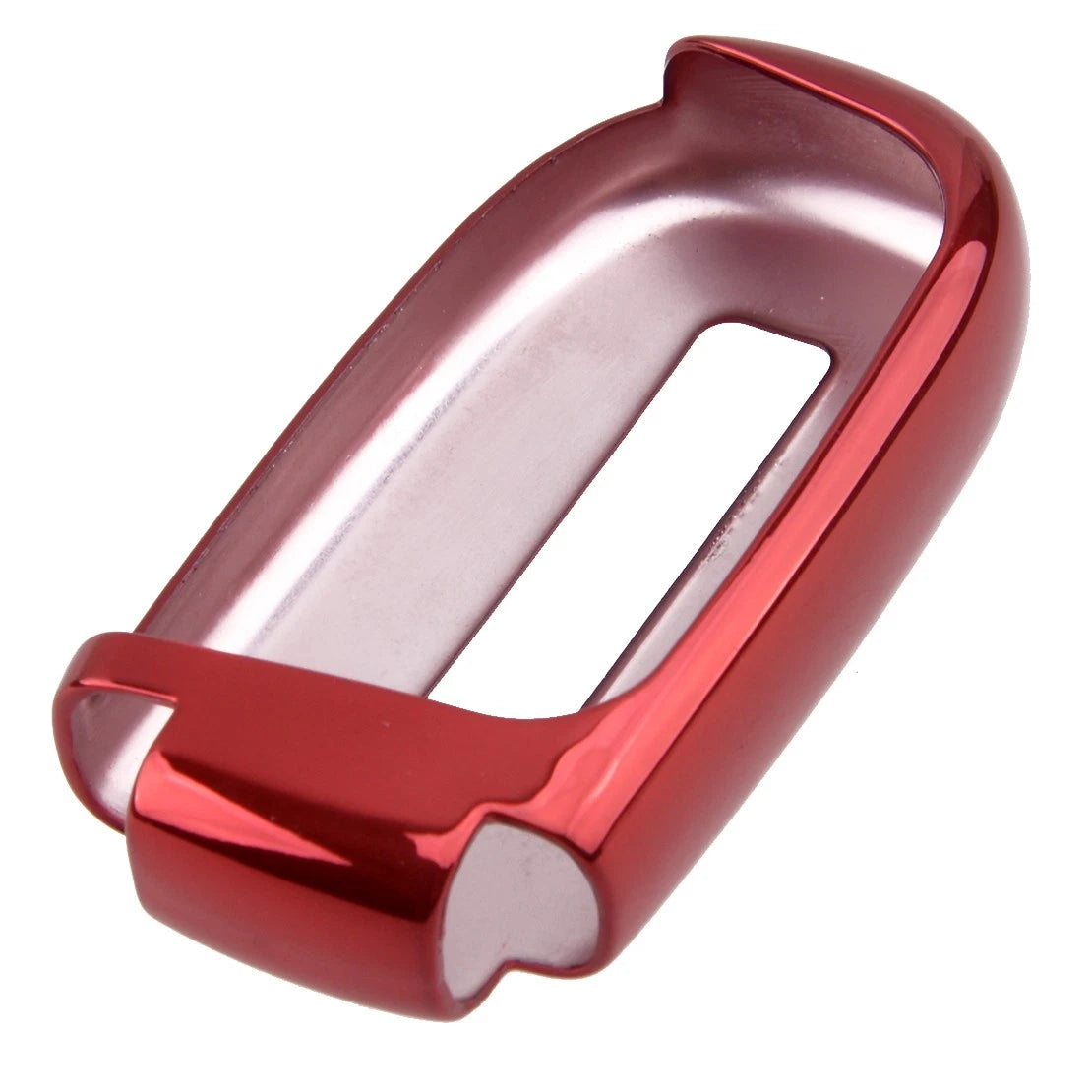 Red TPU Remote Key Shell Cover for Jeep Compass Renegade (2017-2023)