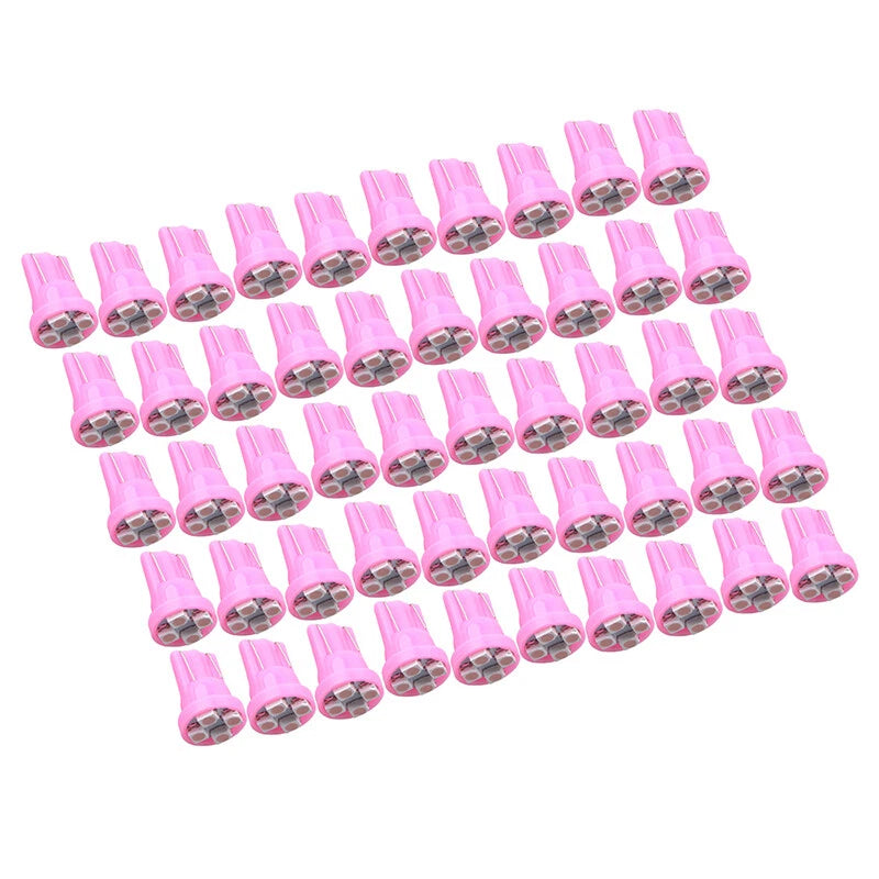 T10 LED Speedometer Dash Light Bulbs for Car - 50 Pack