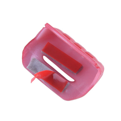 4 x Red Window Control Button Cover Trim for Jeep Wrangler (2018-2022)