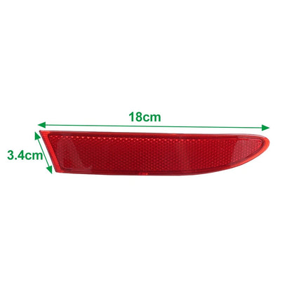 Rear Left Bumper Reflector Red Lens for BMW X3 (2011-2017)