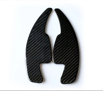 Carbon Fiber Shift Paddle Extensions for Audi A3 A4 A4L A5 S5 Q7 (2013-2020)