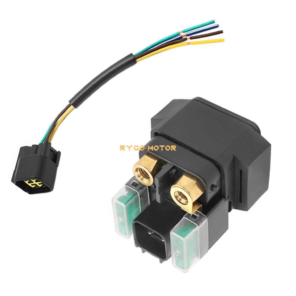 Start/Stop Switch & Starter Solenoid Relay & Plug for Yamaha Raptor 125 250