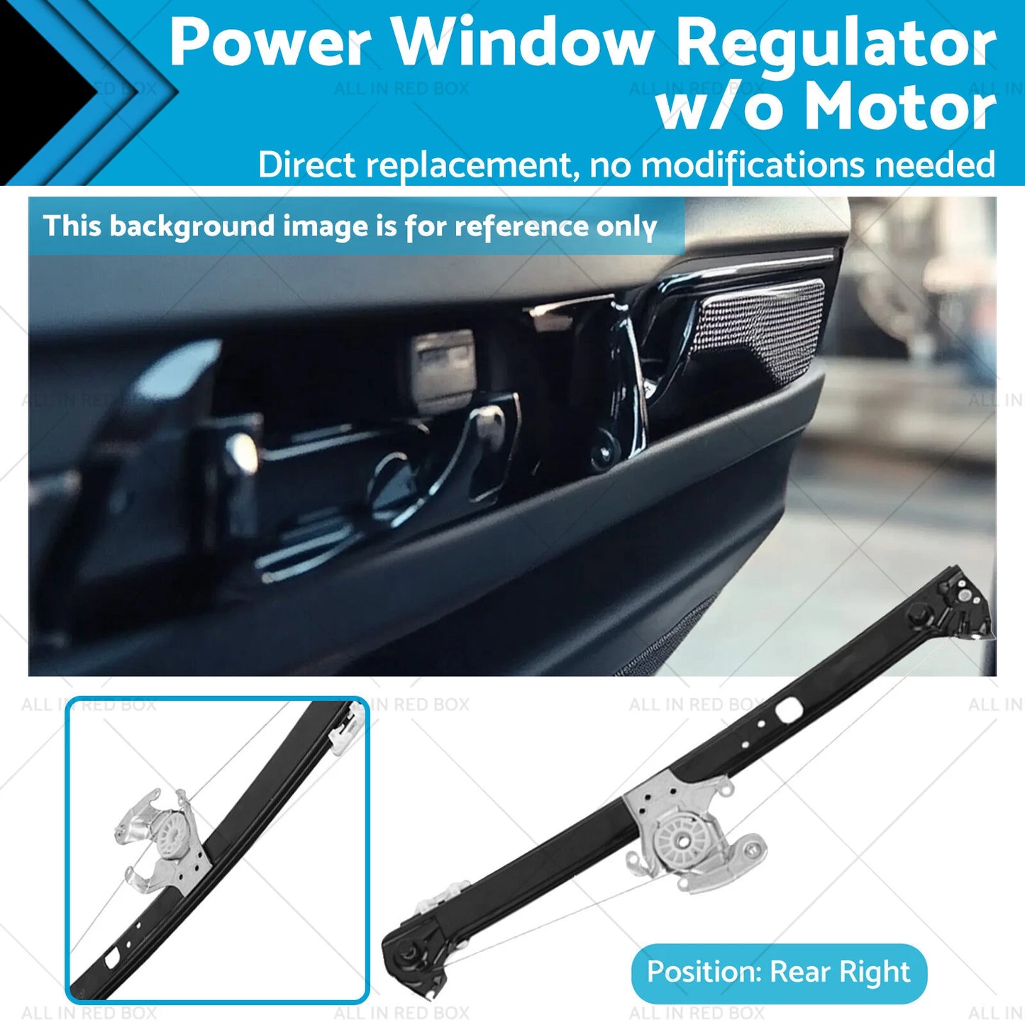 Rear RH Power Window Regulator for BMW X5 E53 (2000-2006)