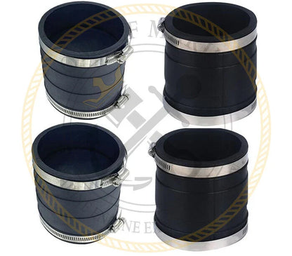 Lower & Elbow Exhaust Hose for OMC Sterndrive 5.7L 7.4L 7.5L 8.2L