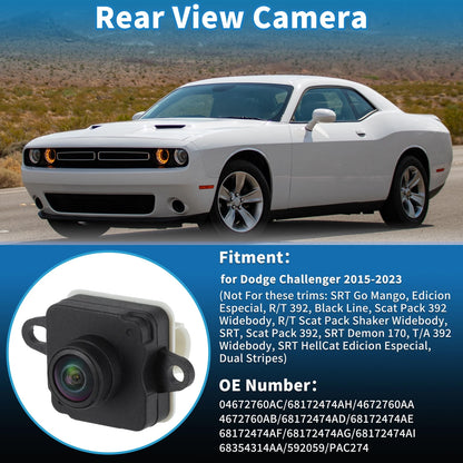 Rear View Camera for Dodge Challenger (2015 - 2023)