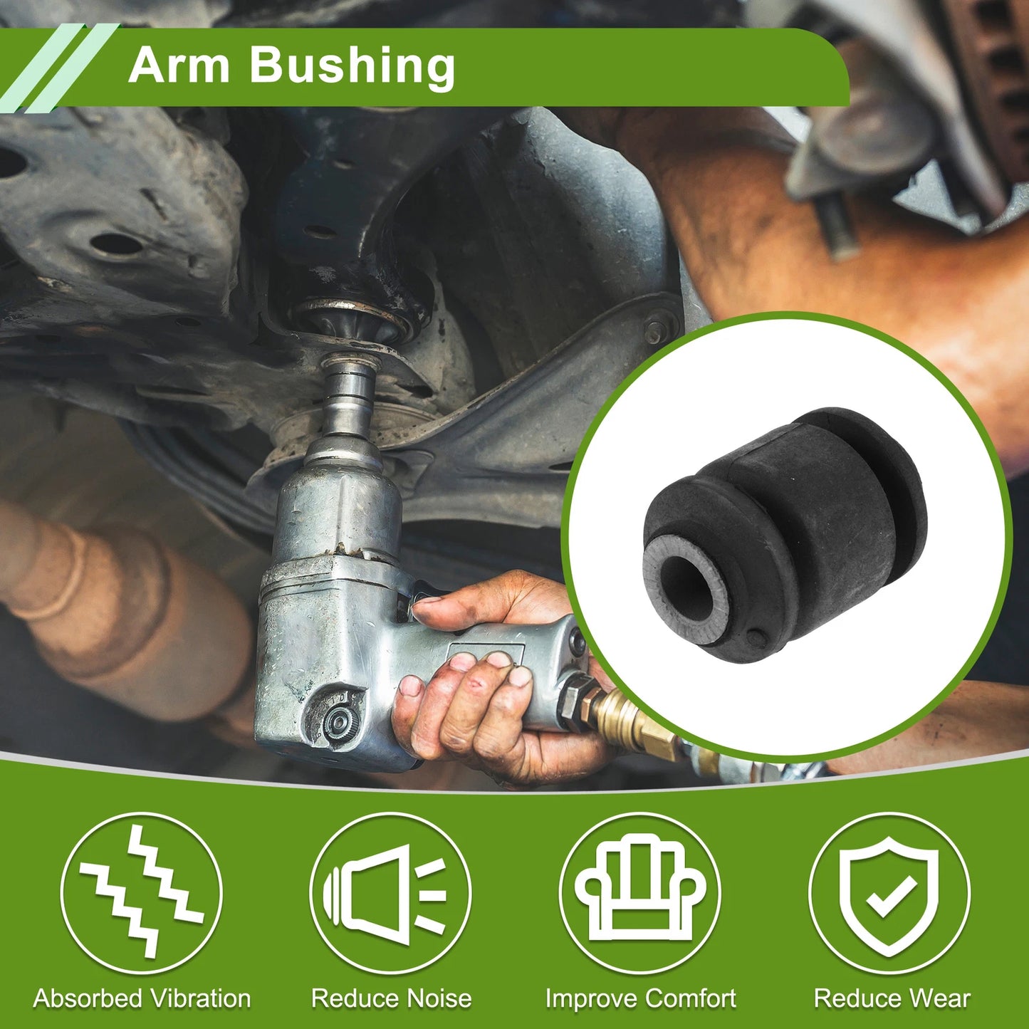 Front Lower Arm Bushing for Toyota Prius C, Yaris (2012-2019)