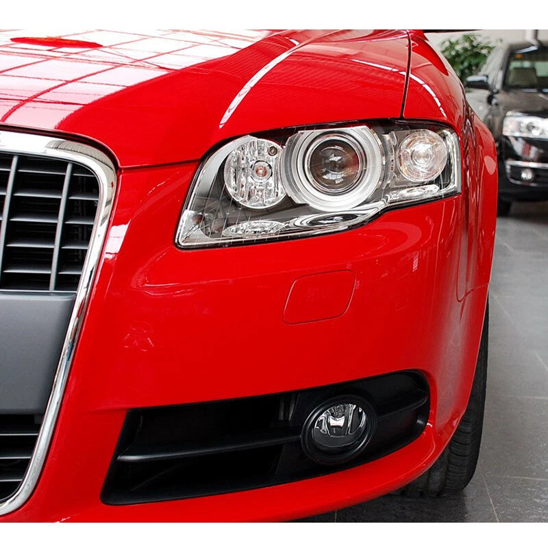 Transparent Headlight Lens Cover for Audi A4 B7 S4 2005-2008
