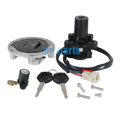 Ignition Key Switch & Fuel Tank Cap Set for Yamaha YZF-R1 R6 (98-05)