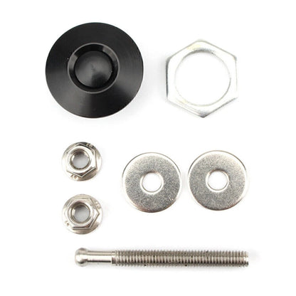 Universal Push Button Quick Release Hood Pins for Car Bonnet Lock Clip Bumper