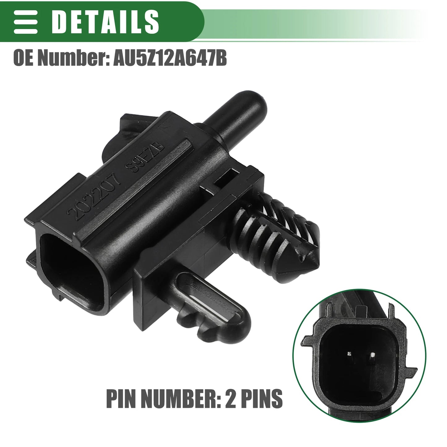 Ambient Air Temperature Sensor for Ford Escape 2012-2019