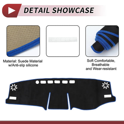 Dashboard Dash Cover Mat for Toyota RAV4 (2019–2021)