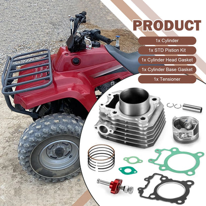 Engine Piston Rings & Gasket Kit Tensioner for Kawasaki Bayou 250 (2003–2011)