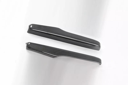 Armrest Box Stripe Side Lid Cover Trim for Honda Civic 2016-2021 Carbon Fiber