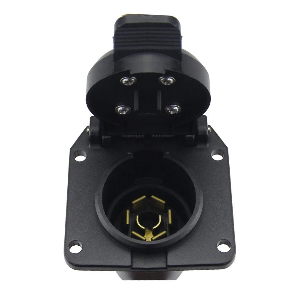 Trailer Socket Adapter / 6-24V / 7 Pin Power Socket Connector for Vehicles