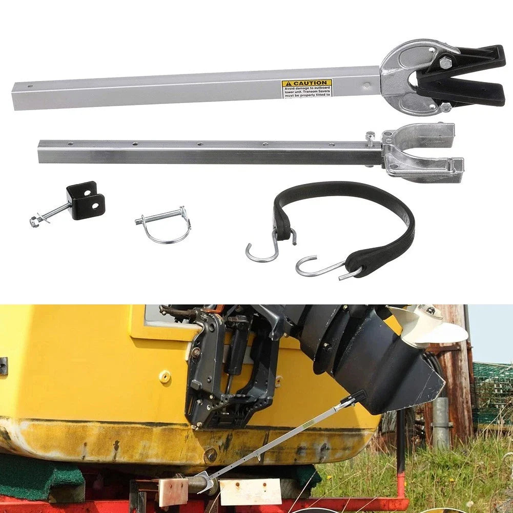 Boat Transom Saver Adjustable Clamp 23-35" for Heavy Duty Boats