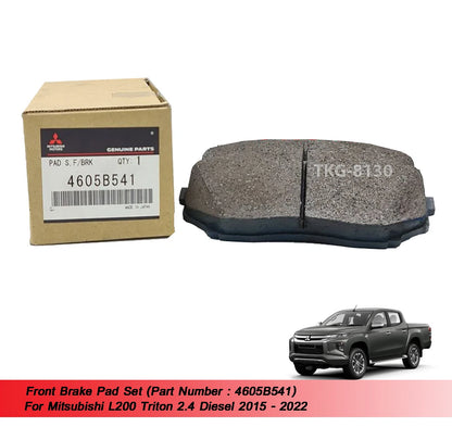 Brake Pads for Mitsubishi L200 Triton 2.4 Diesel (2015-2022)