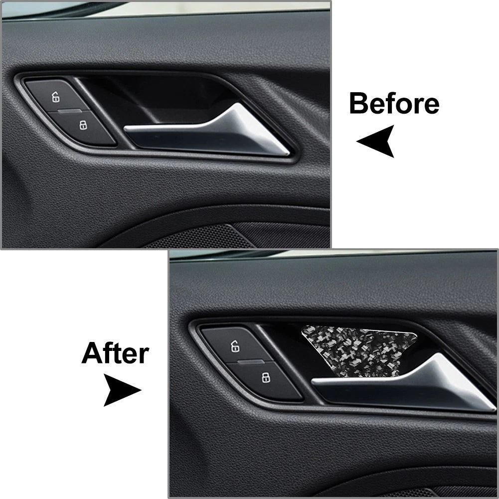 Interior Door Handle Bowl Cover for Audi A3 8V S3 RS3 (2013-2019)