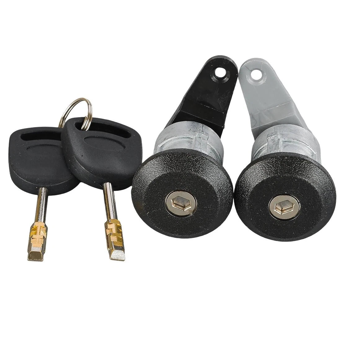 Door Lock Cylinder & Key Set for Ford Fiesta (1995-2002)
