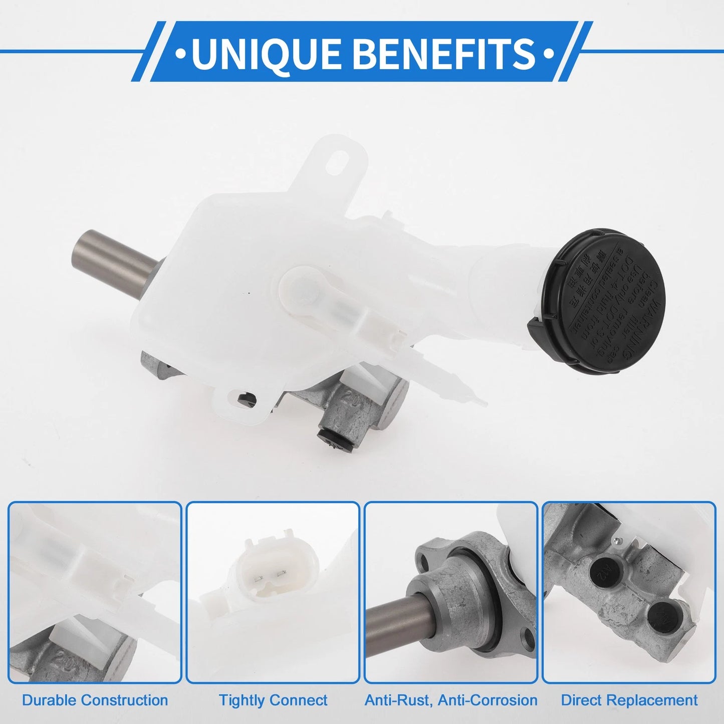 Brake Master Cylinder with Reservoir for Mitsubishi Lancer (2006-2017)