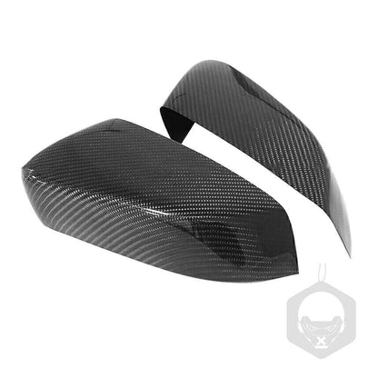 Carbon Fiber Side Mirror Covers for 2009-2013 Ford Mustang GT/Coupe