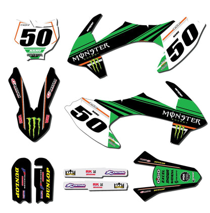 MX Graphics Full Kit for KTM 50 2016-2023 BURNOUT STYLE Stickers