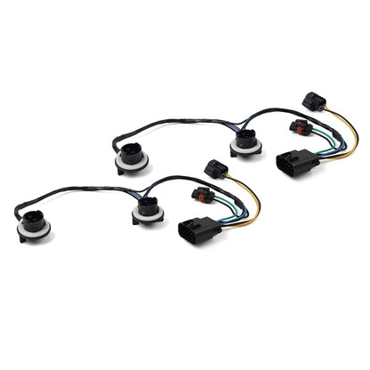 Headlight Wiring Harness Assembly Pair for Chevrolet Silverado, GMC Sierra (2007-2013)