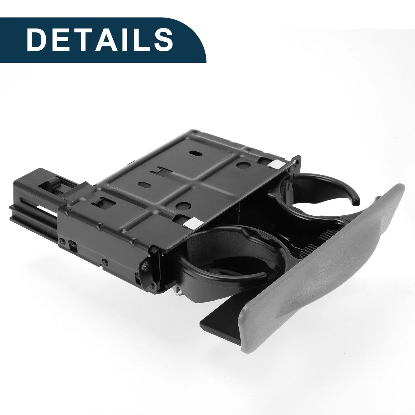 Cup Holder for Ford F-250 F-350 (2005-2010) 2 x Drink Holders Gray