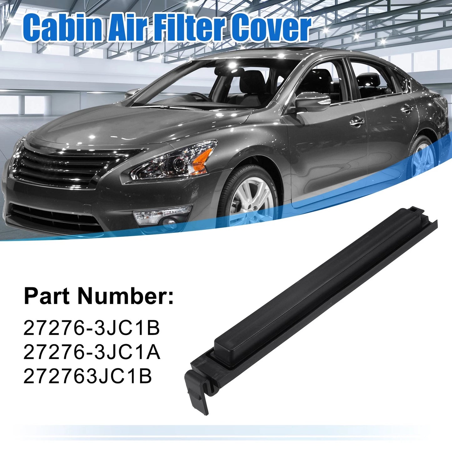 AC Cabin Air Filter Cover for Nissan Altima Maxima (2002-2023)
