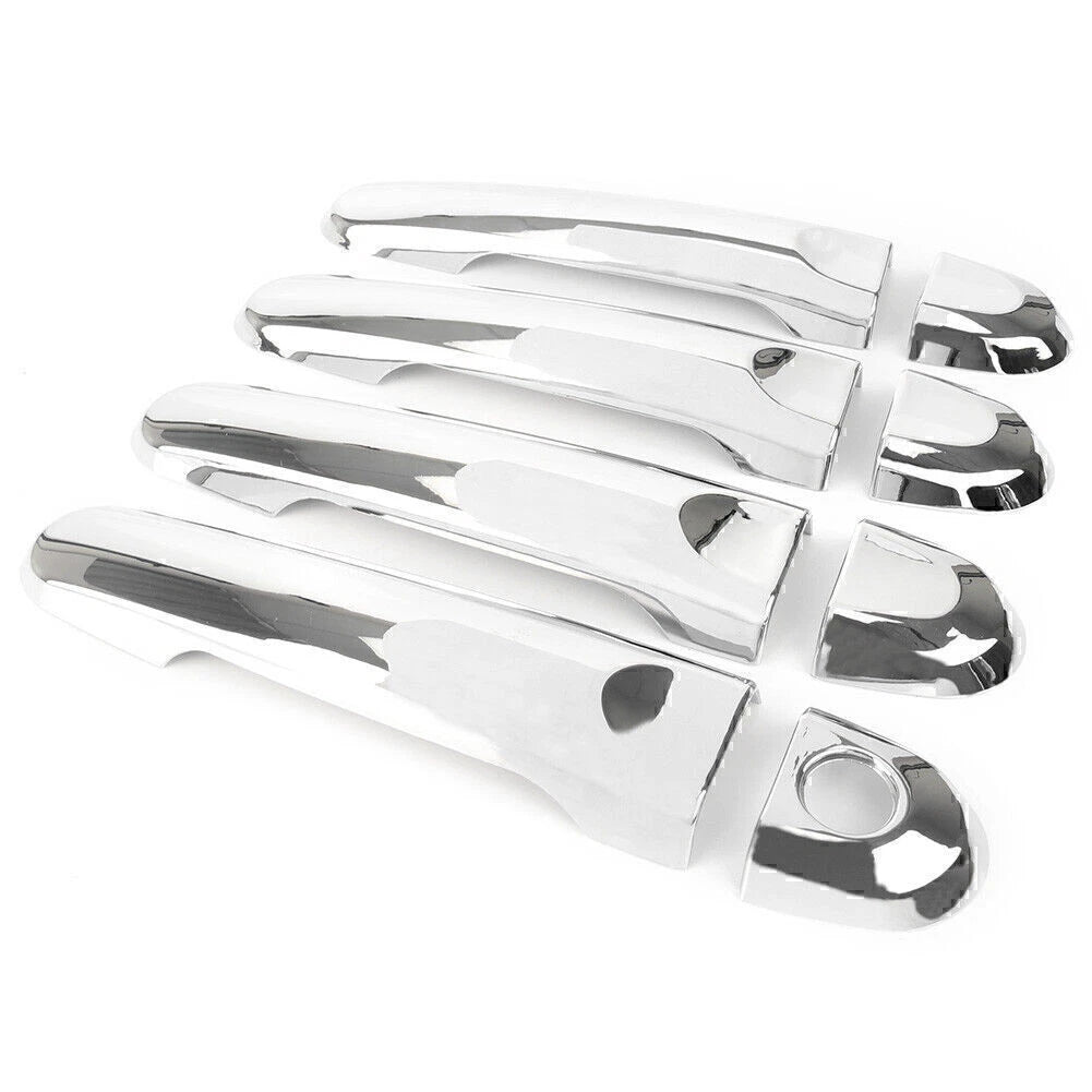 Chrome Door Handle Cover Trim for Nissan Sunny Versa (2014-2016)