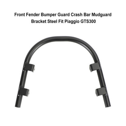 Bumper Protection Front Fender Black for Piaggio Vespa GTS (2008-2023)