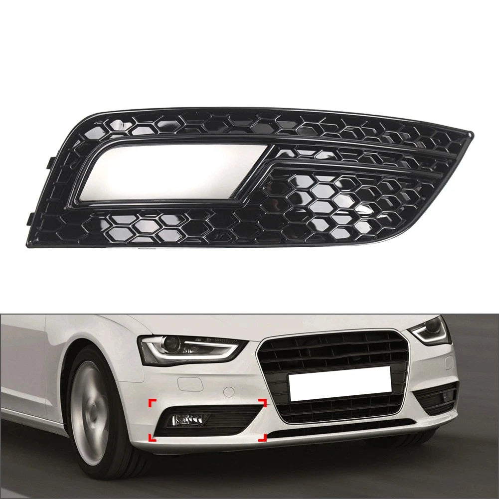 Front Right Fog Light Grille Cover for Audi A4 (2013-2016)